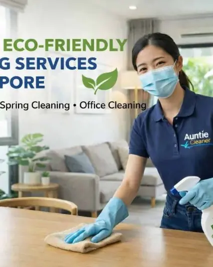 Auntie Cleaner at work