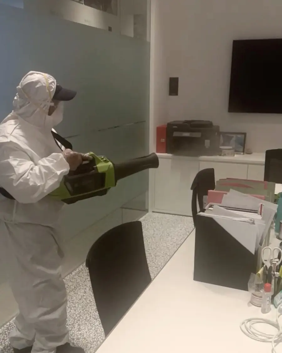 Unique Cleaning & Maintenance Services at work